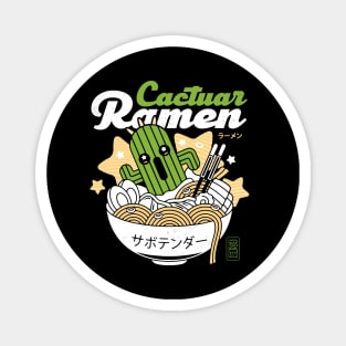 Cactuar Ramen Aesthetic Magnet